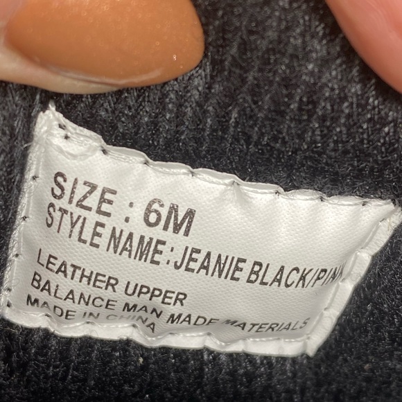 NWT-Totes Black n Pink Leather Fabric Upper All Weather Boot 6 - Picture 7 of 7